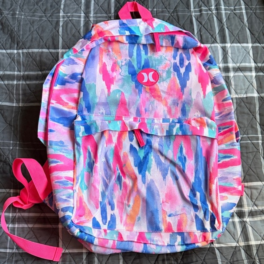 Hurley NWT Ret $40 Colorful Kids Backpack